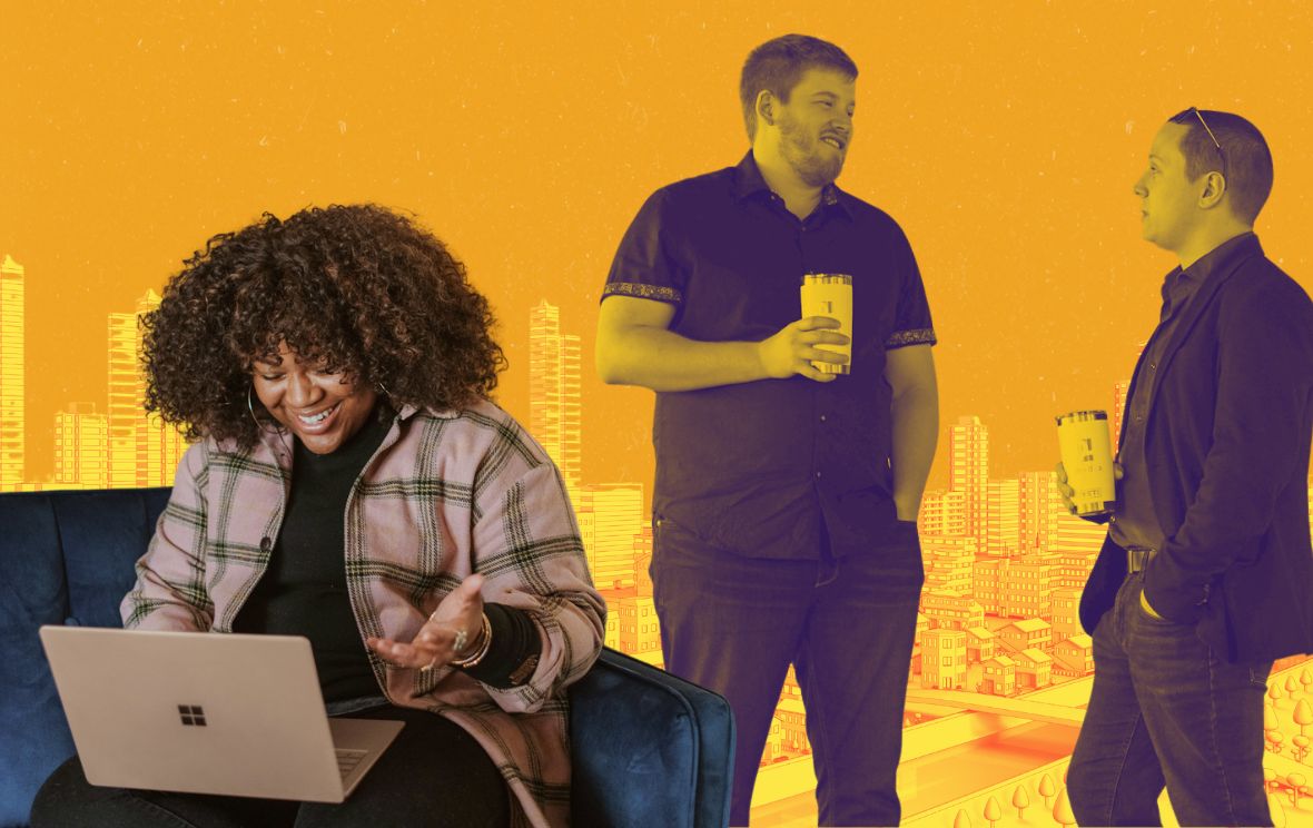 Remote work vs. office work